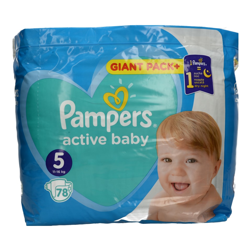 pampers 5 78 szt