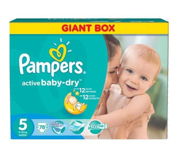 pampers 5 78szt