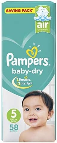 pampers 5-9 kg 58 szt