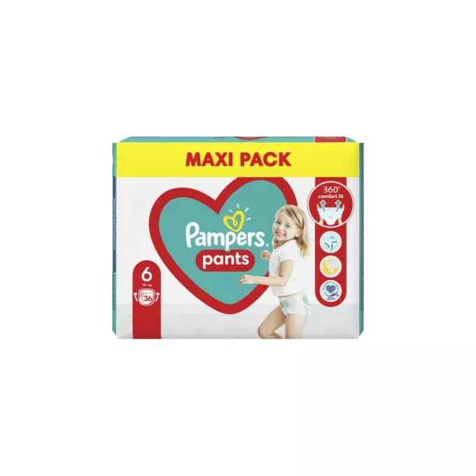 pampers 6 36 sztuk