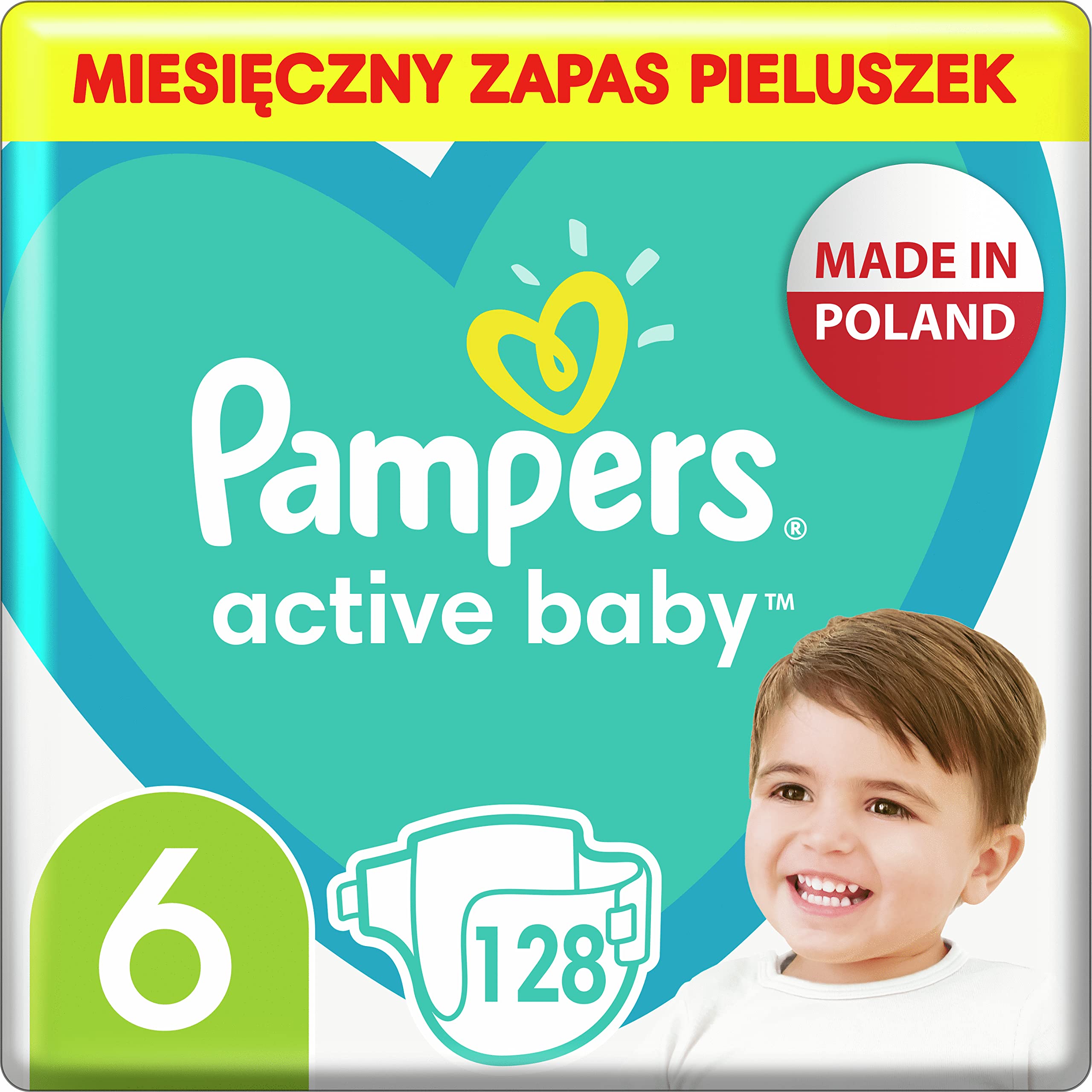 pampers 6 ilosc sztuk