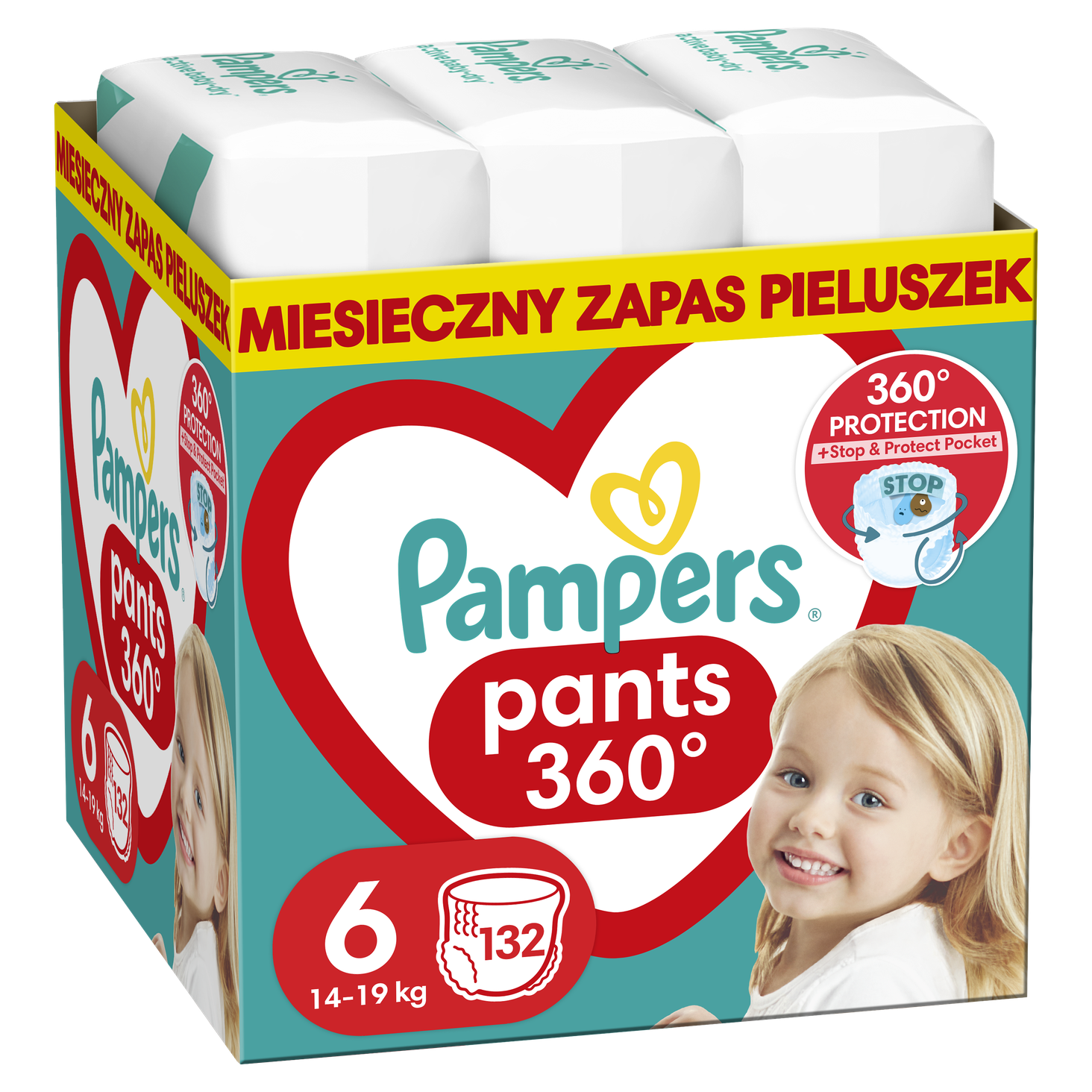 pampers 6 miesieczny zapas