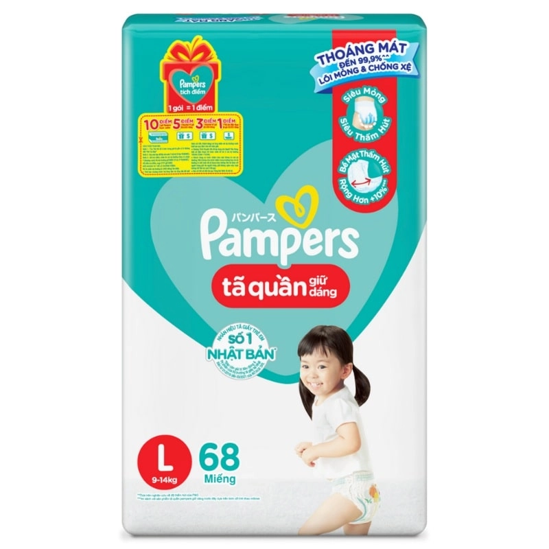 pampers 6 od iulu lat