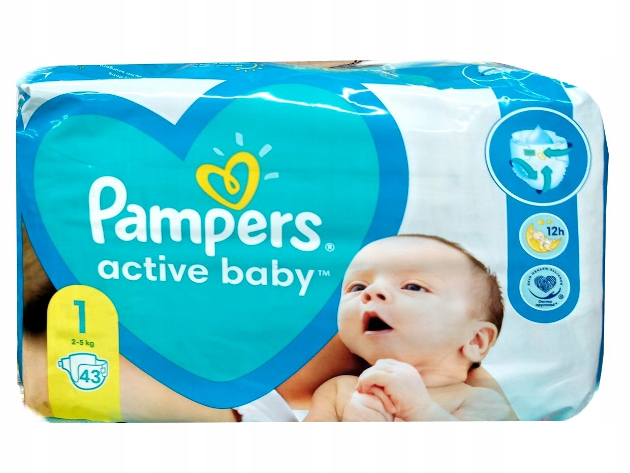 pampers activ baby dry 1