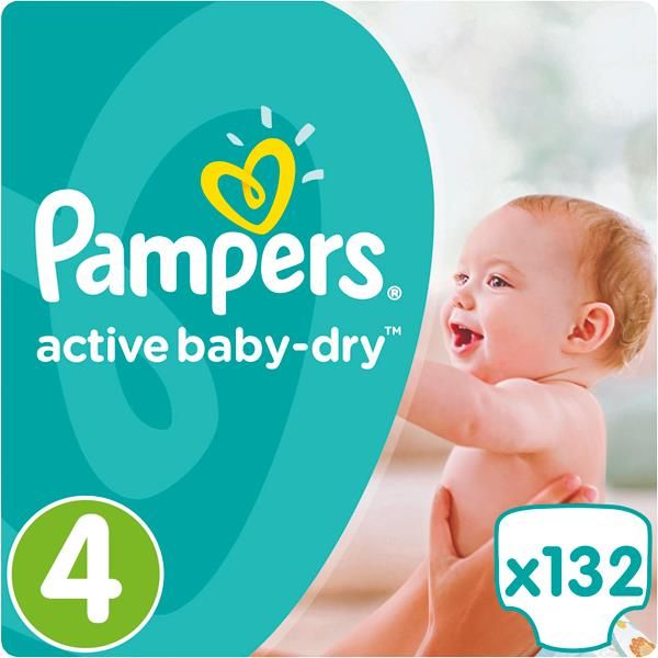 pampers activ baby dry 4 cena