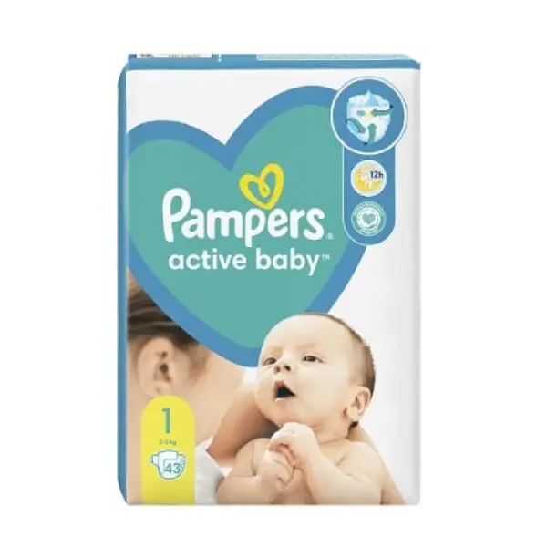 pampers active baby 1 ceny