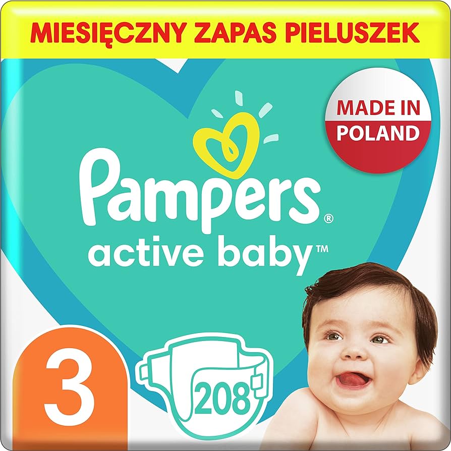 pampers active baby 208