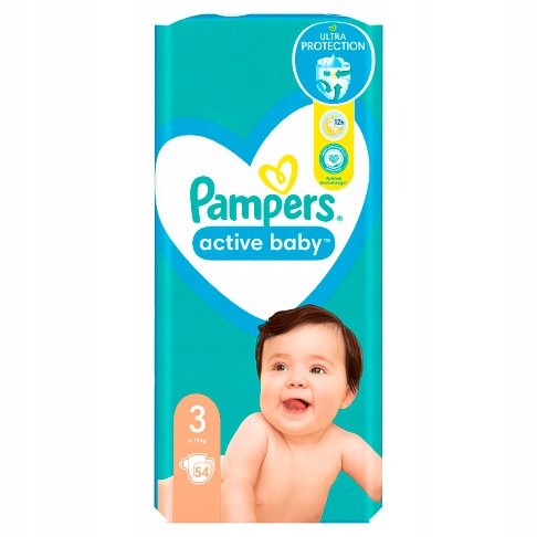 pampers active baby 3 54