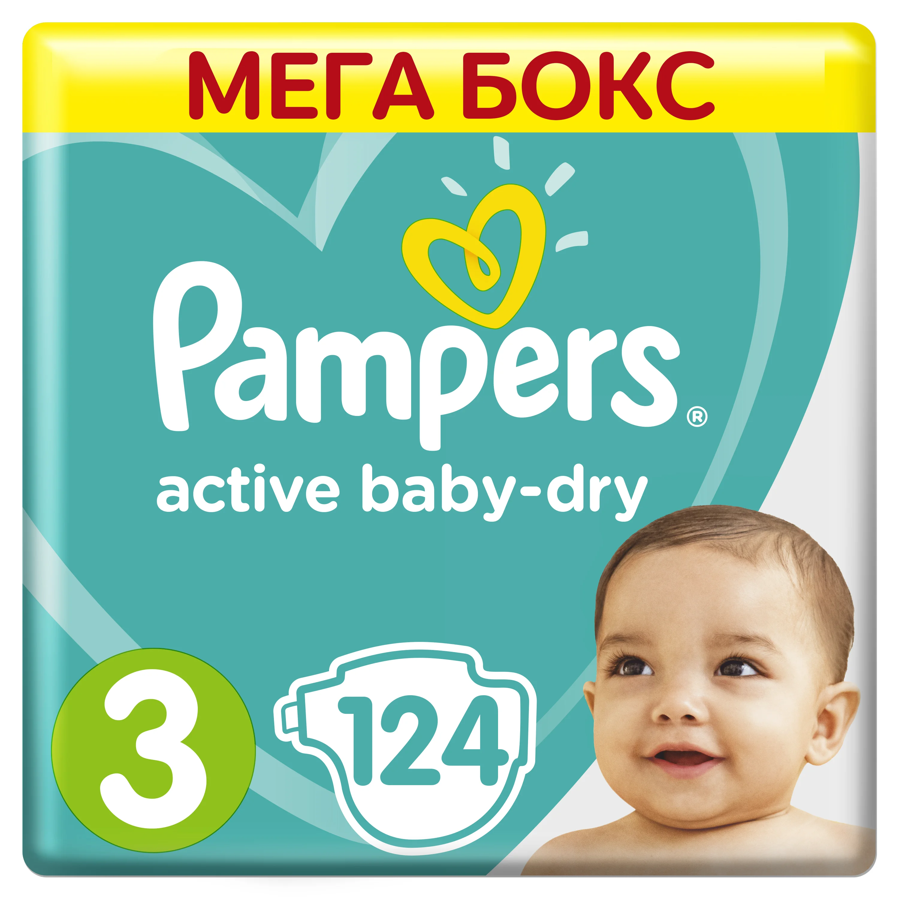 pampers active baby 3-6