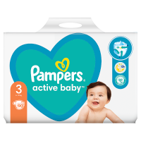 pampers active baby 3 waga