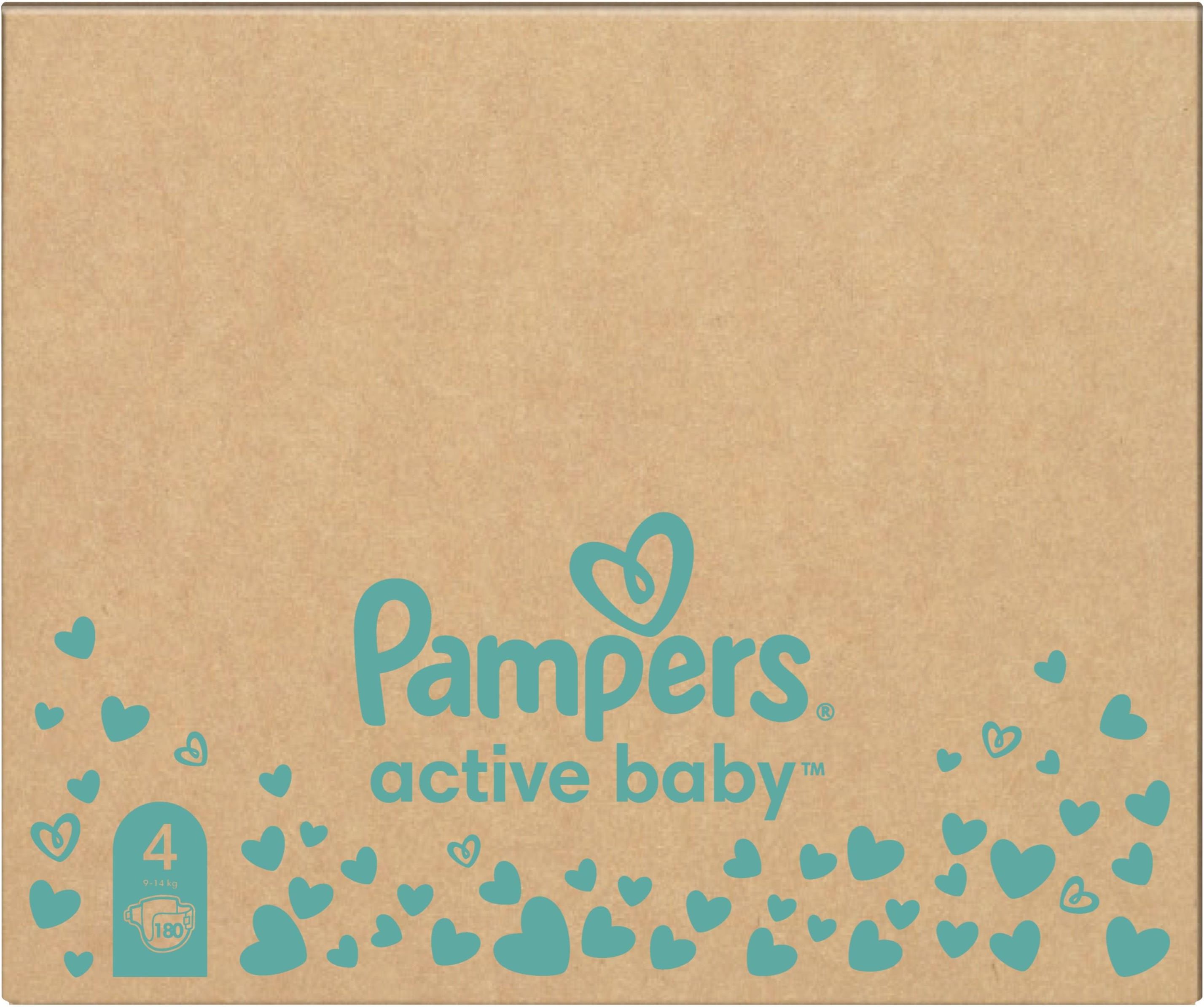 pampers active baby 4 9-14 kg ceneo