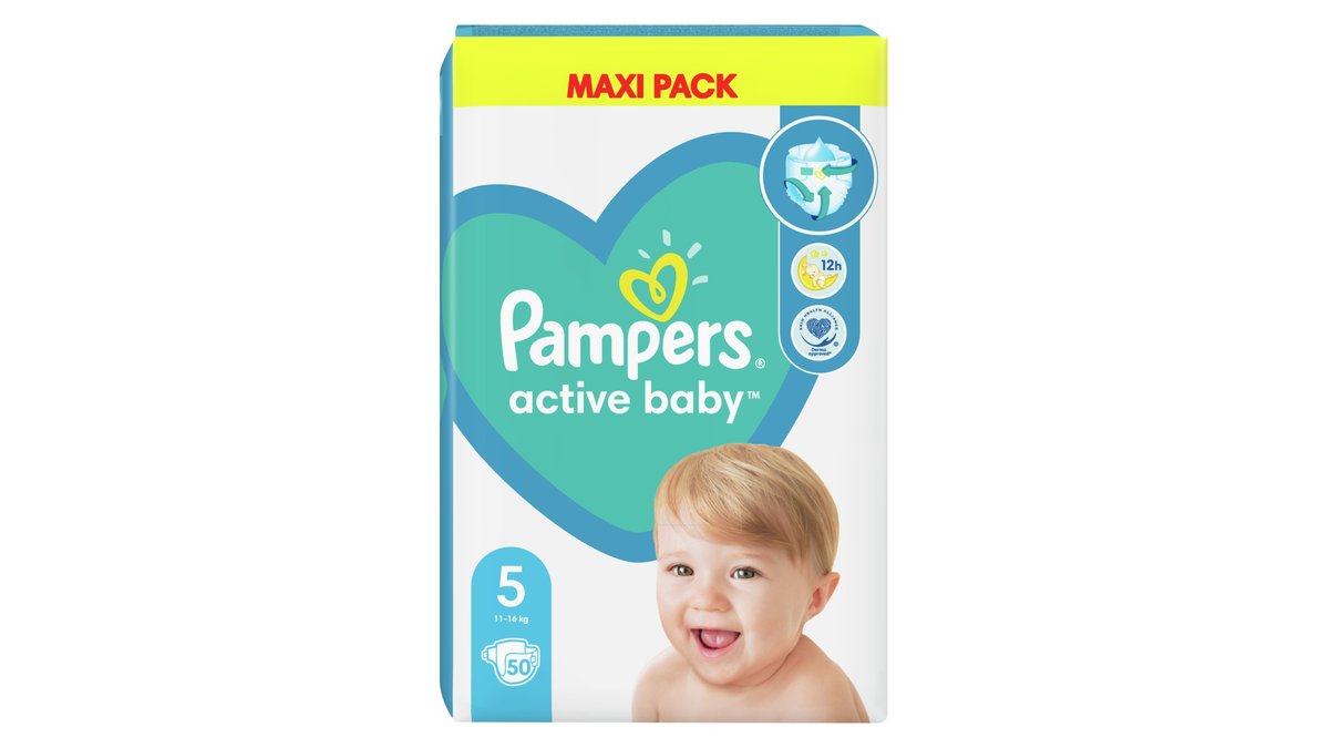 pampers active baby 5 maxi pack