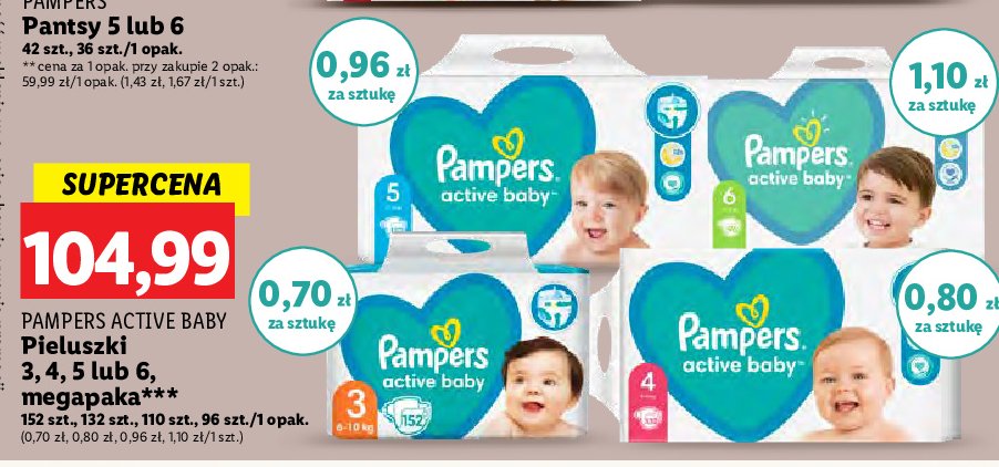 pampers active baby 6 promocja
