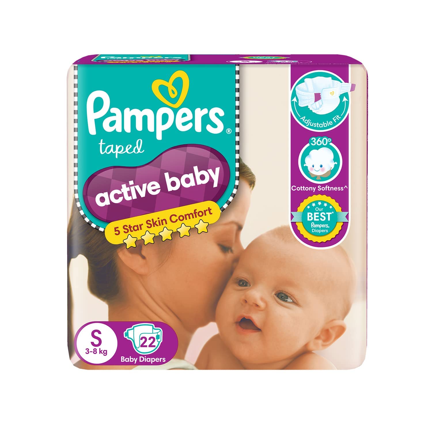 pampers active baby dipapers