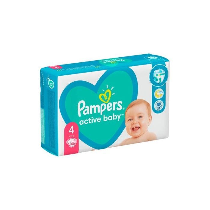 pampers active baby dry 4 90