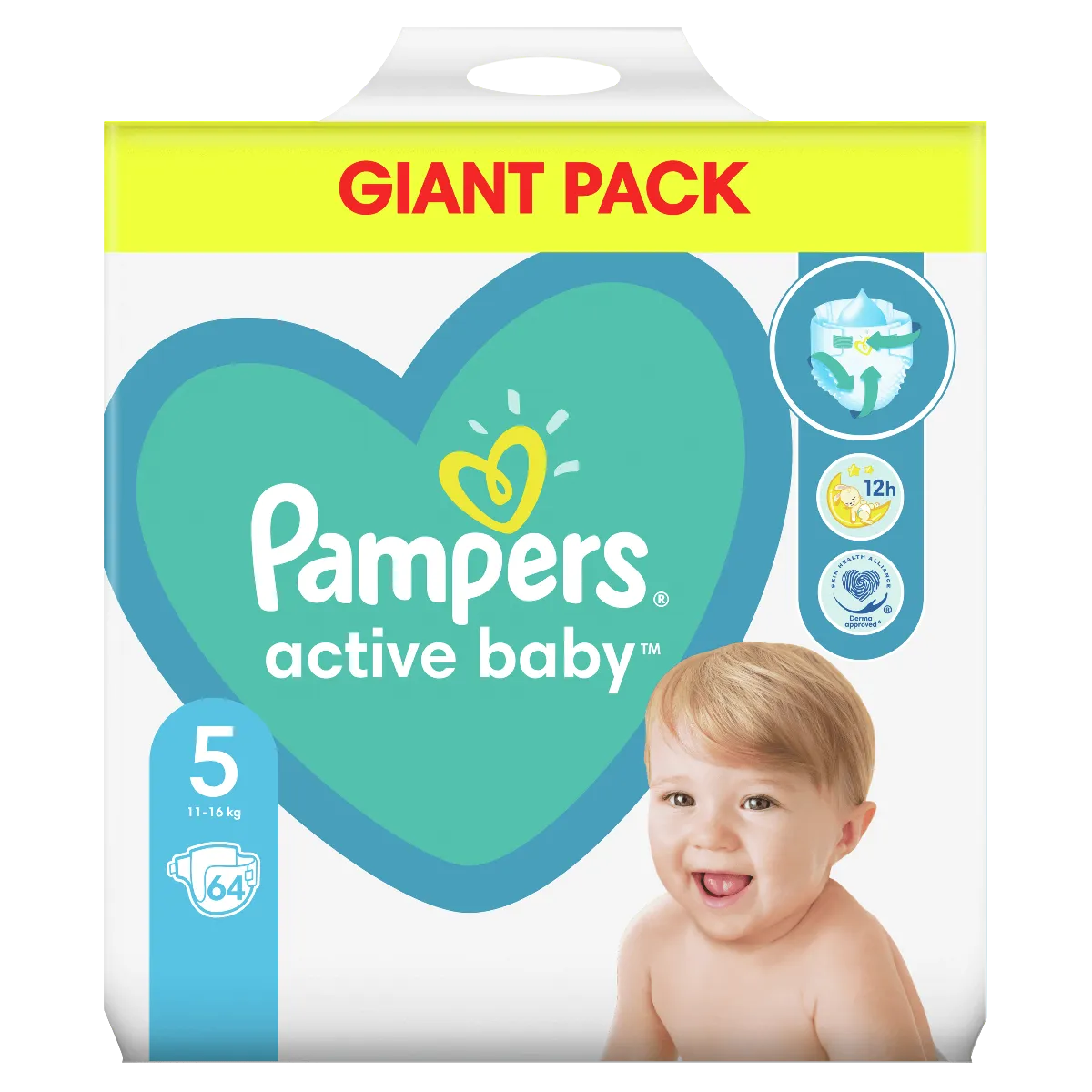 pampers active baby pieluchy jednorazowe rozmiar 5