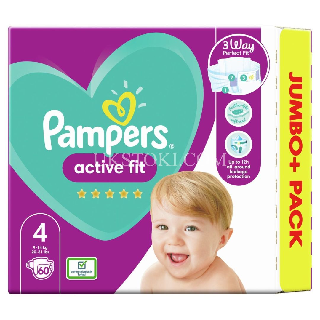 pampers active fit 4 monatspack