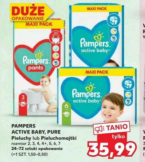 pampers active gazetka