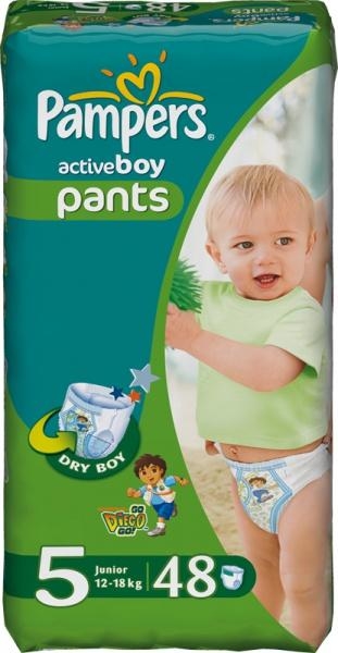 pampers active pants boy 5