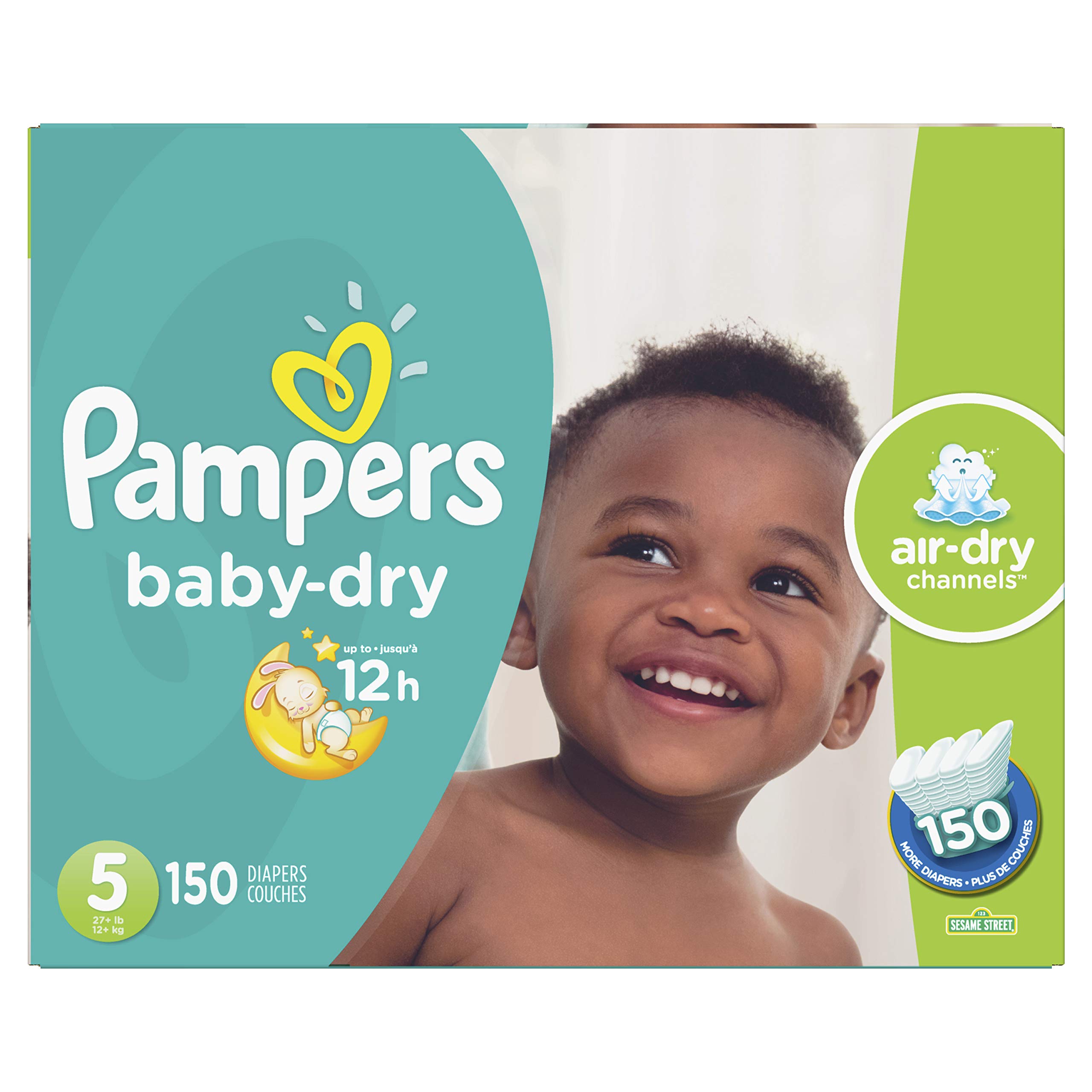 pampers baby active 5 150