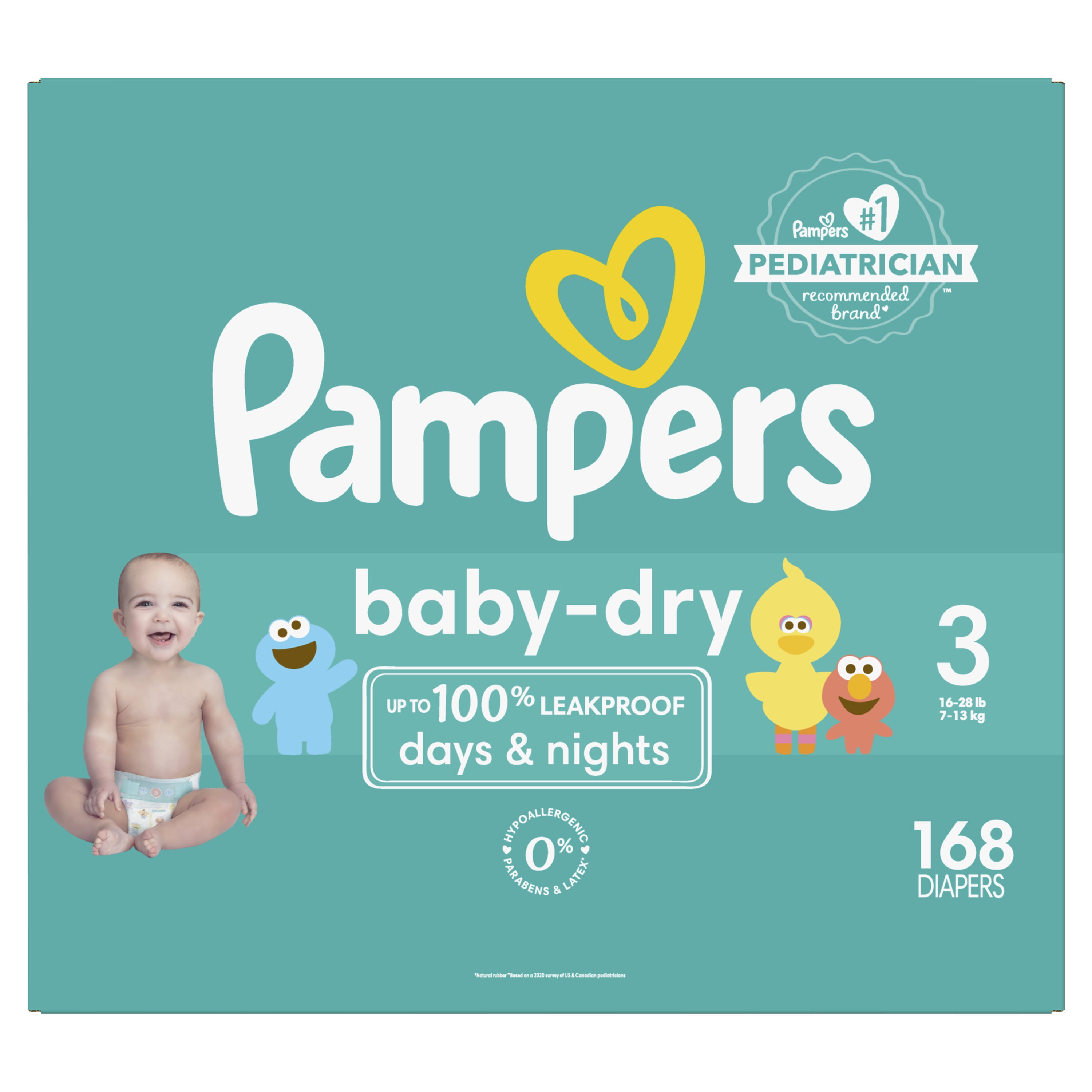 pampers baby dry 3 116sztuk