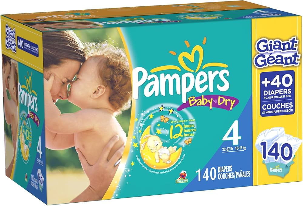 pampers baby dry 4 2013