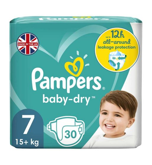 pampers baby dry 7