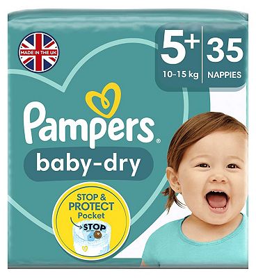 pampers baby dry boots