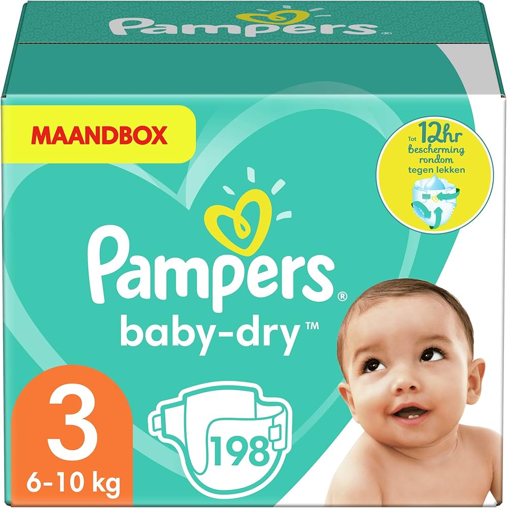 pampers baby dry maat 3