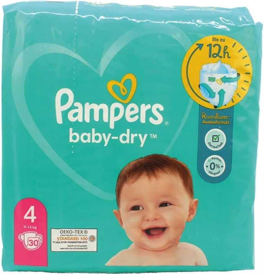 pampers baby dry rozmiar 4