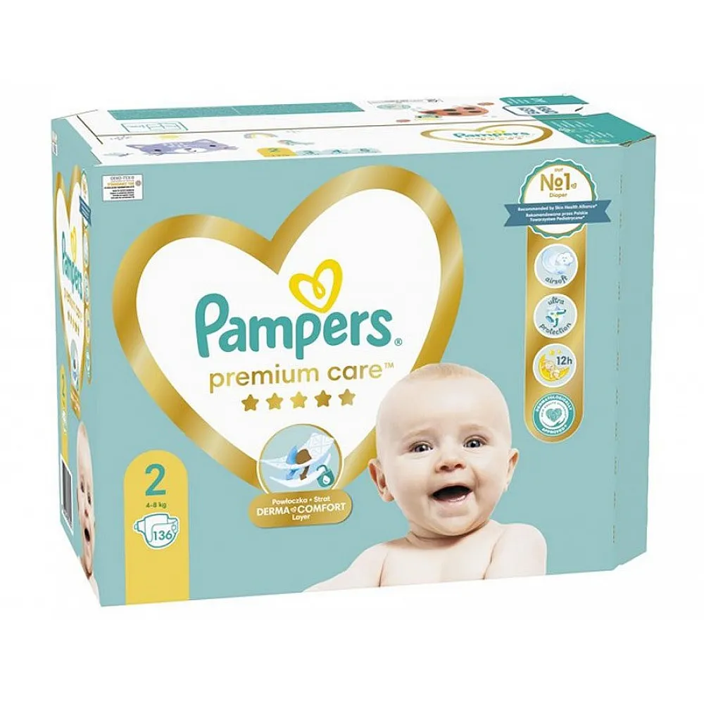 pampers care 2 22 cena