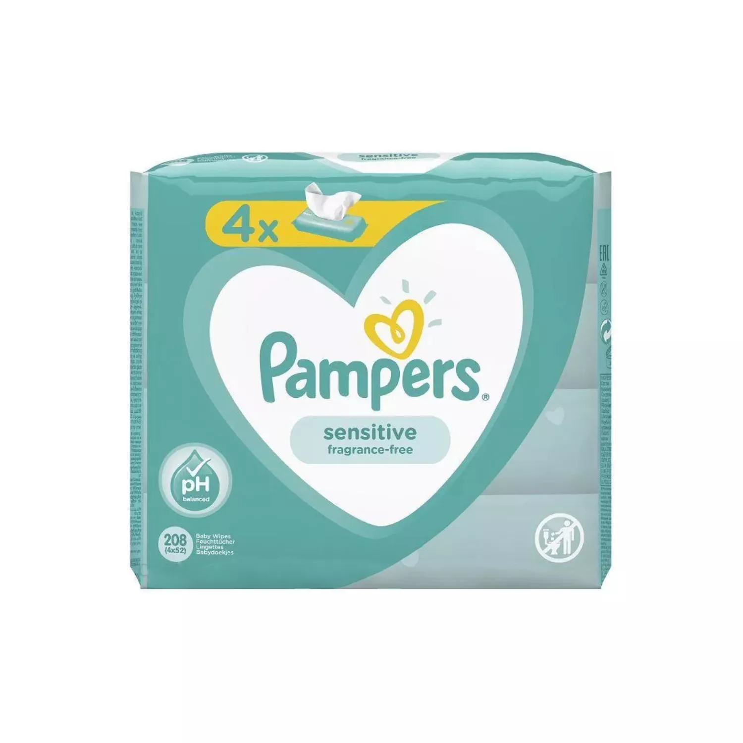 pampers chusteczki sensitive skład