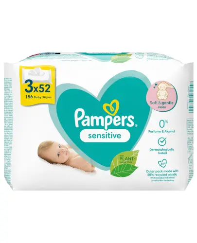 pampers chusteczki sensitive skład