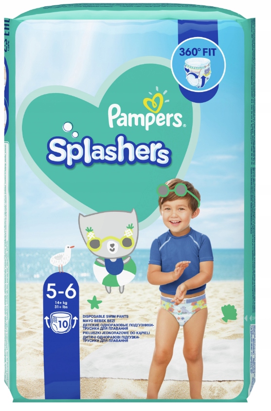 pampers do wody xl