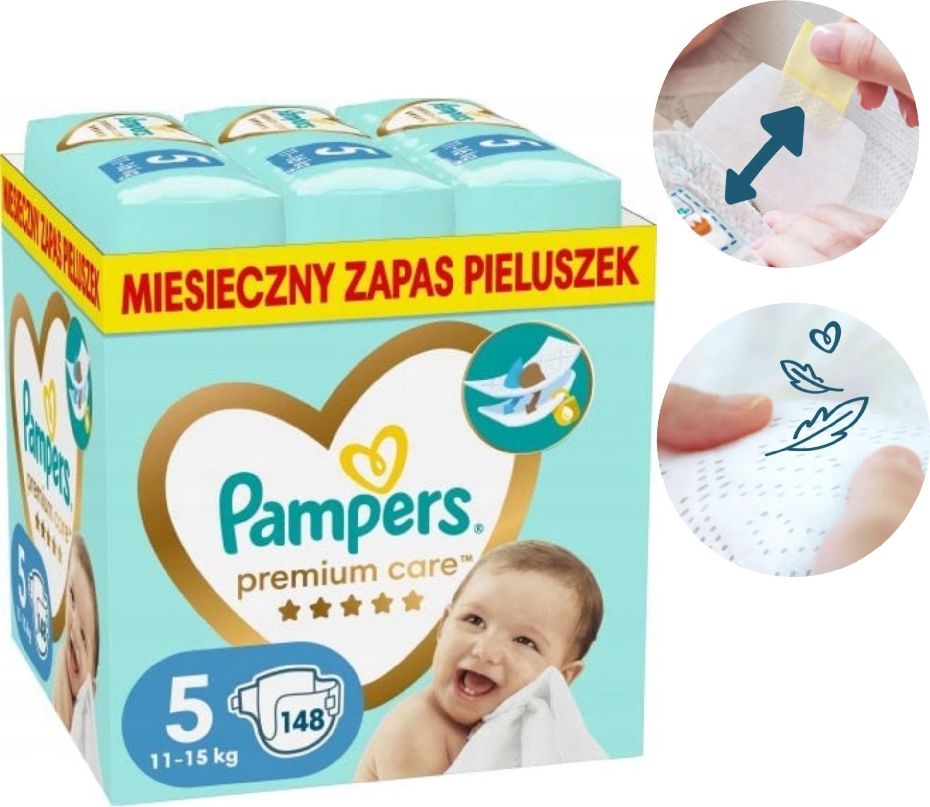 pampers dziecka