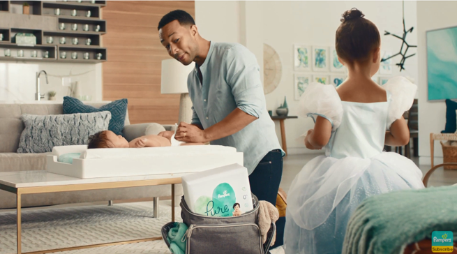 pampers dziecko do reklamy