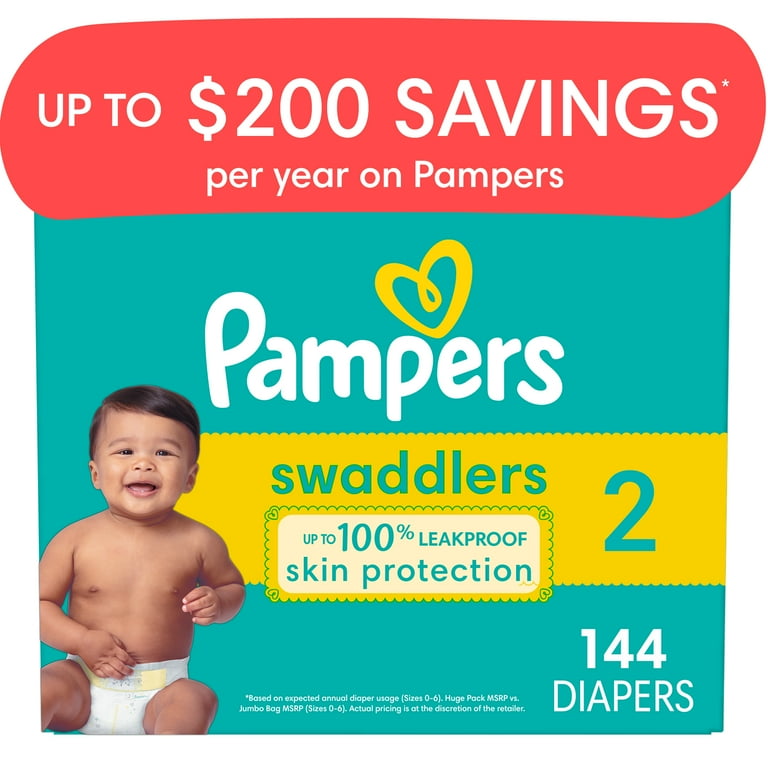 pampers giant pack 2 144