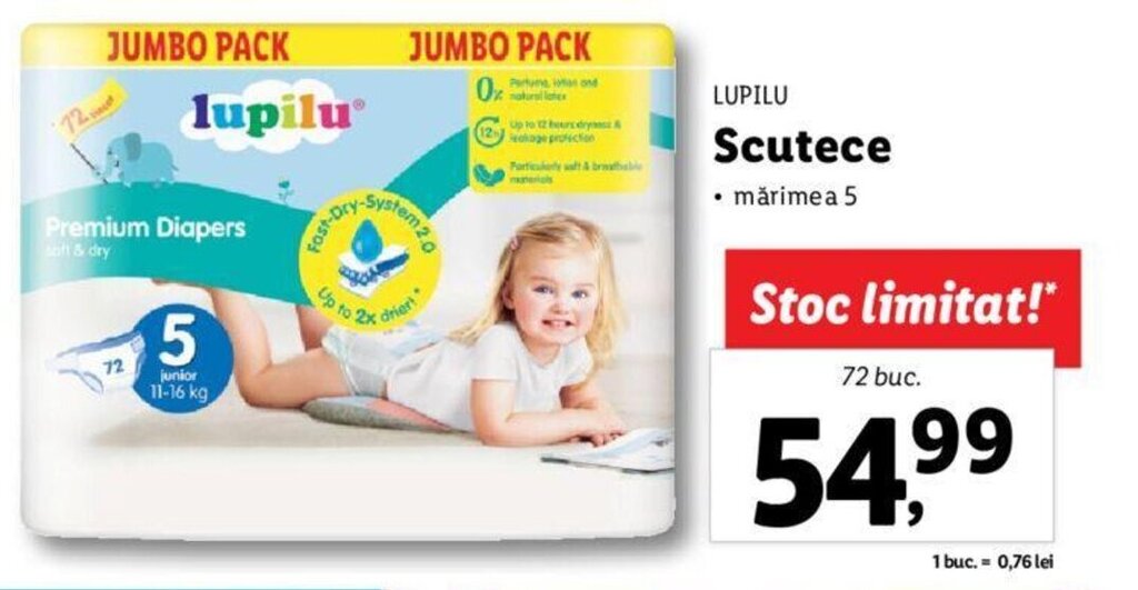 pampers lupilu nr 5 pants