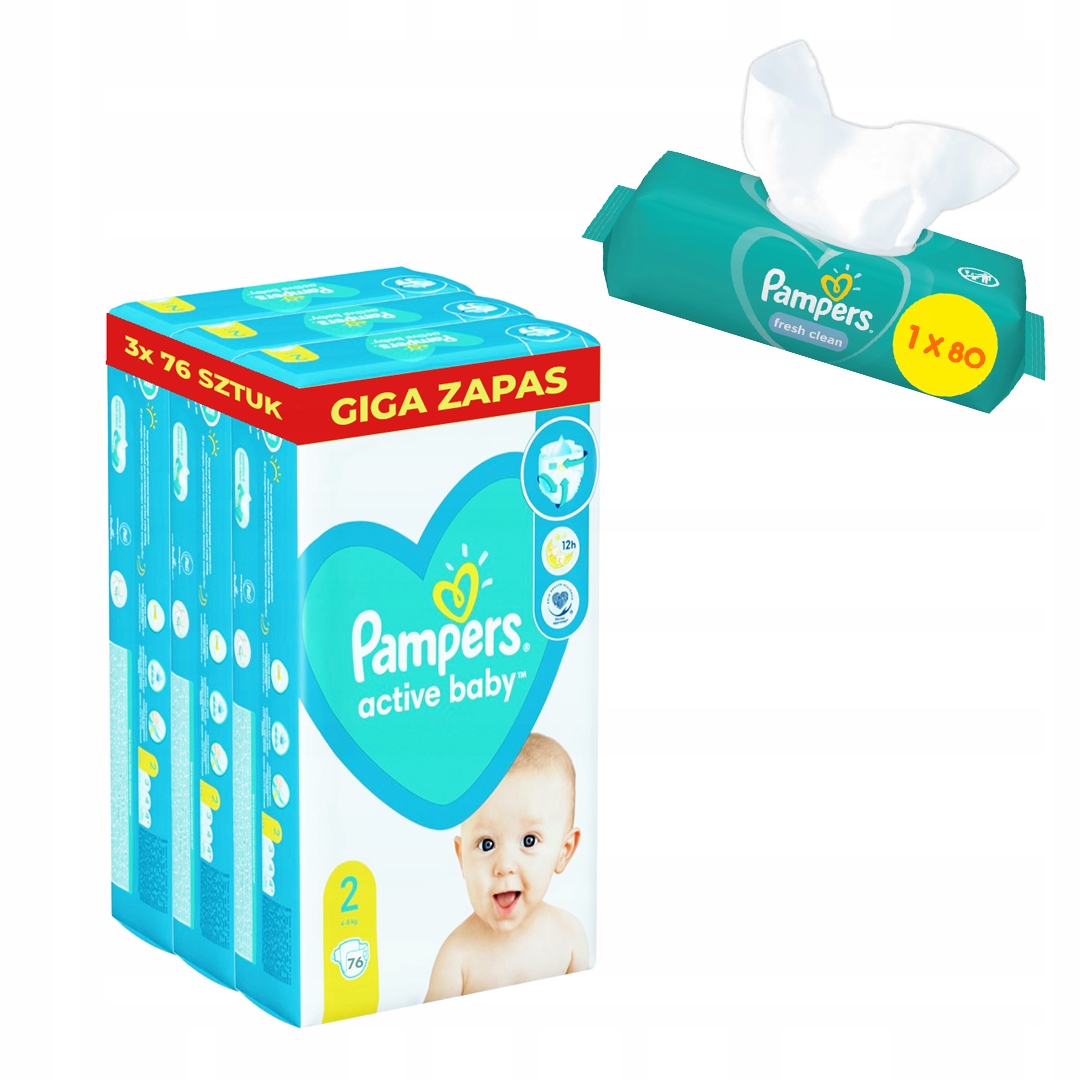 pampers małe opakowanie r.2 cena