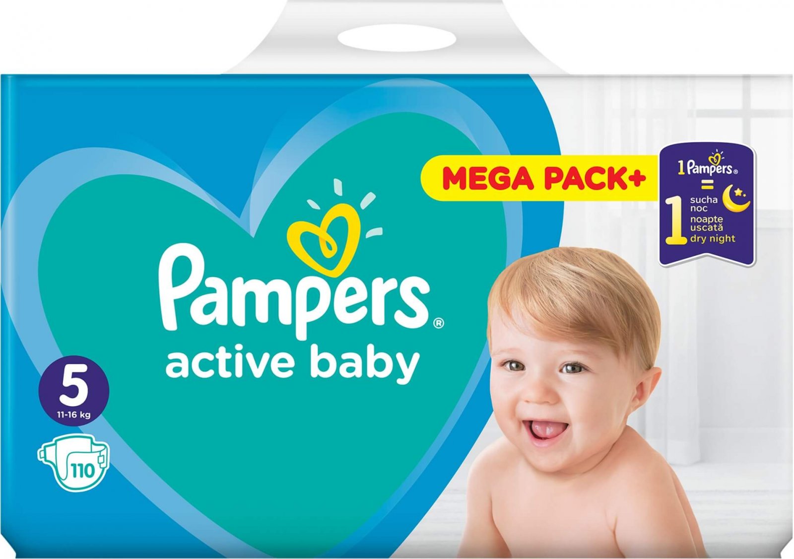 pampers mega box 5 cena