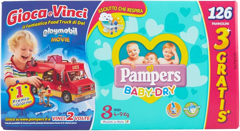 pampers midi 126