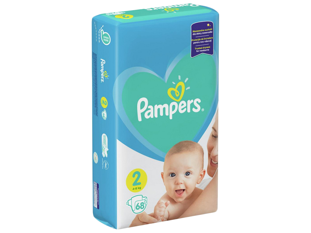 pampers mini 2 4-8 kg niezawodna