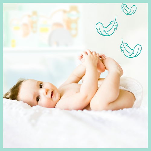 pampers mini 2 waga z opakowaniem