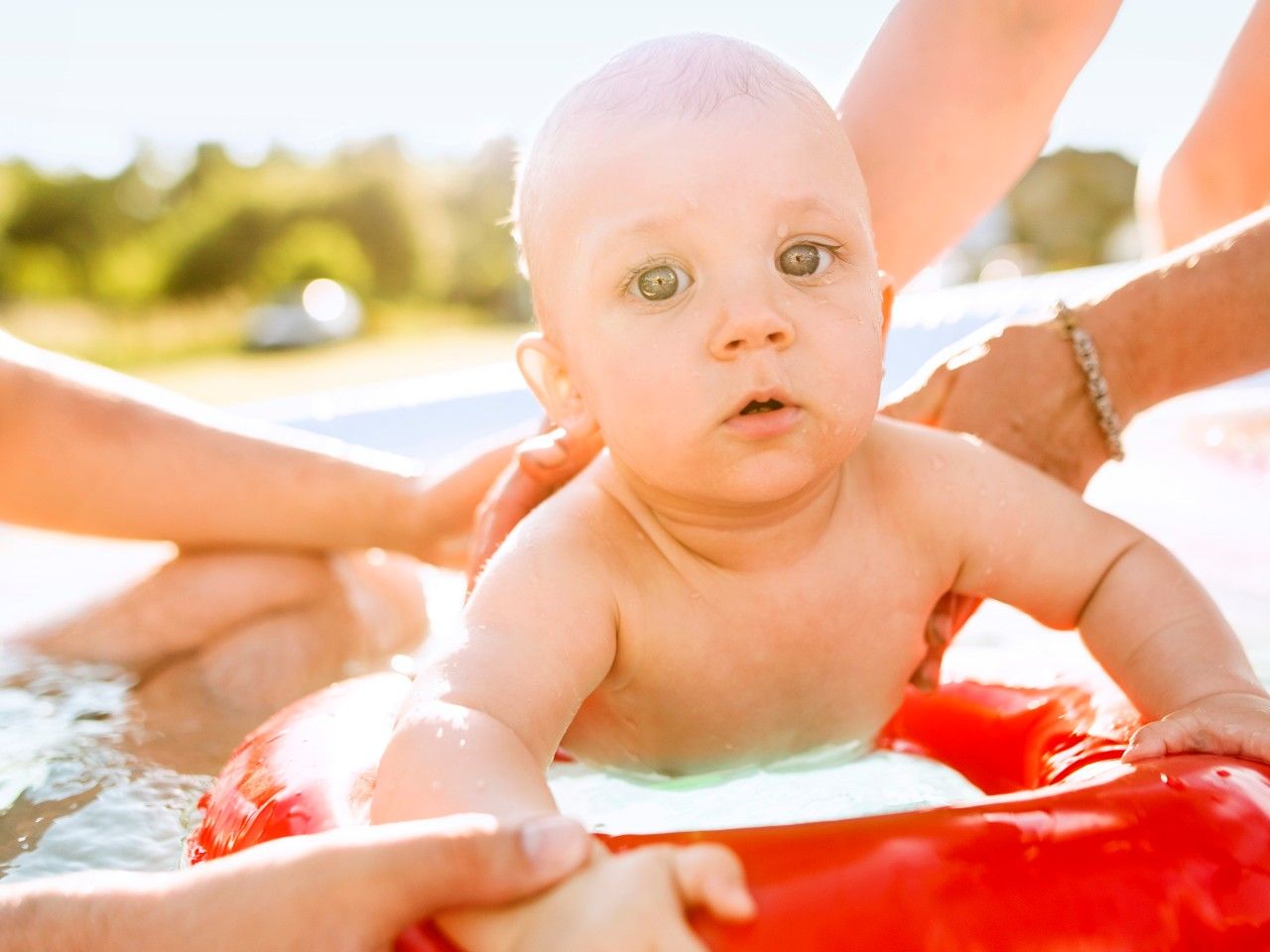 pampers na basen jak założyc