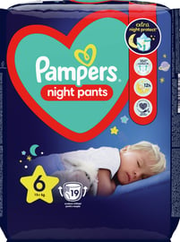 pampers na noc przecieka