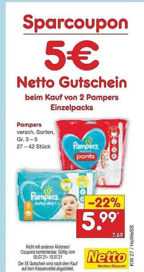 pampers netto