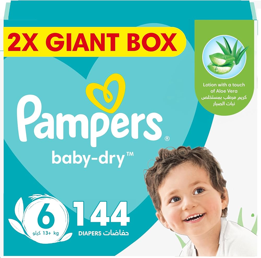 pampers new baby dry 144 cena