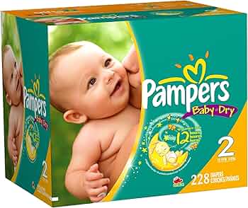 pampers new baby dry 2 cena 228 szt