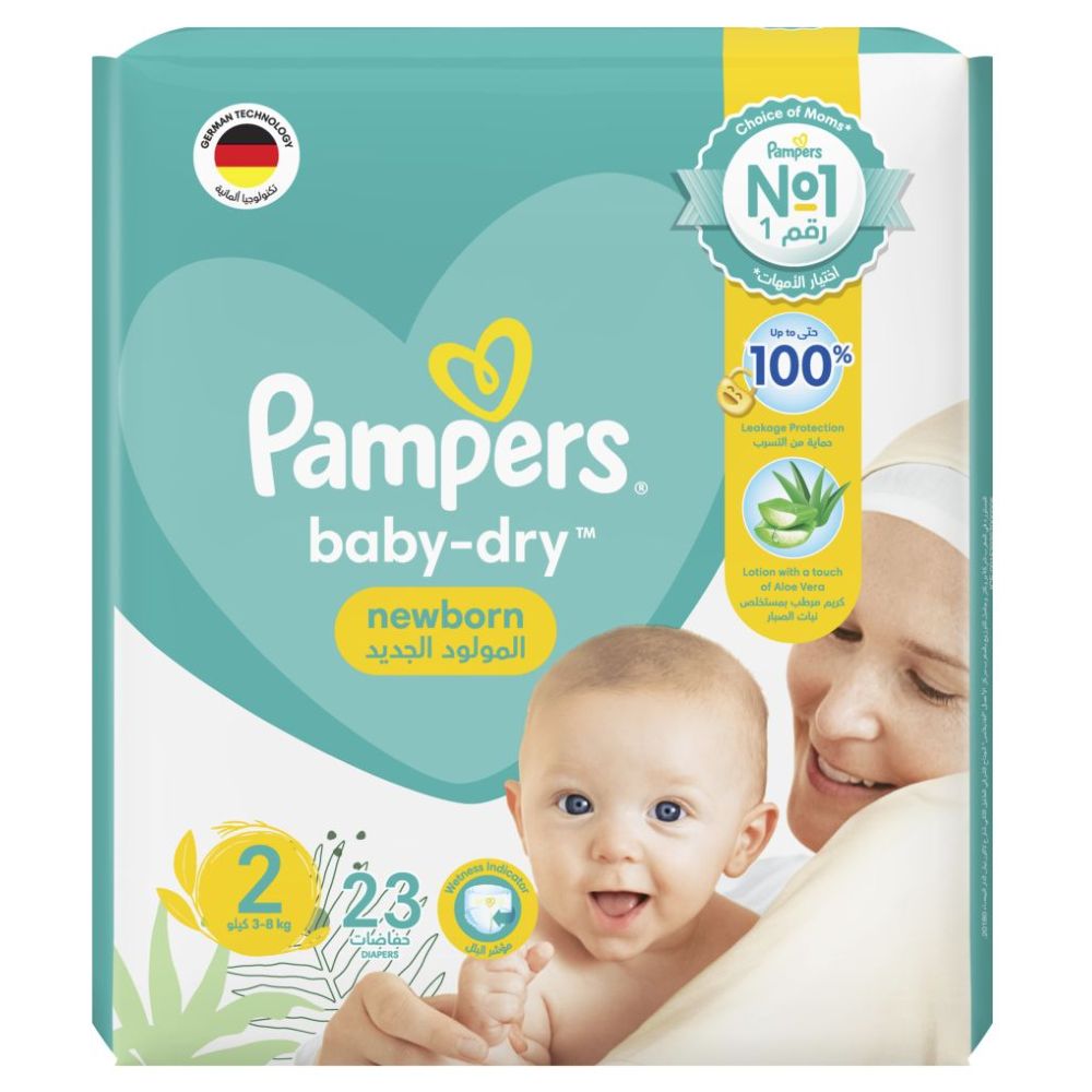 pampers new baby-dry 2 mini 3-6 kg