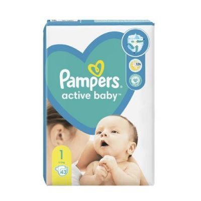 pampers newborn 43 szt cena